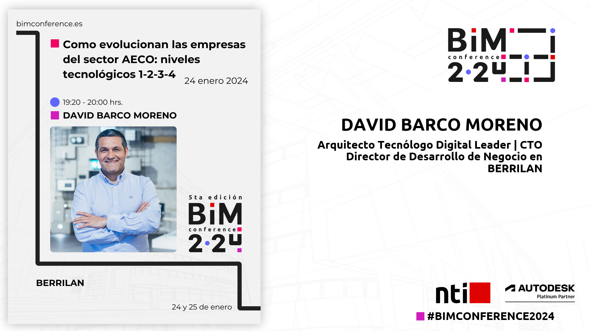 Como evolucionan las empresas del sector AECO: niveles tecnológicos 1-2-3-4 | David Barco Moreno | BERRILAN Como evolucionan las empresas del sector AECO: niveles tecnológicos 1-2-3-4 | David Barco Moreno | BERRILAN